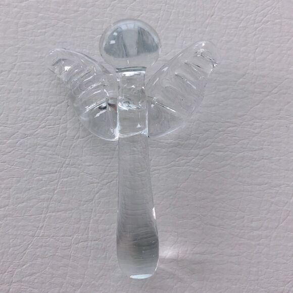 4 GLASS ANGELS: MATCHING PAIR AND 2 OTHERS - Picture 13 of 14